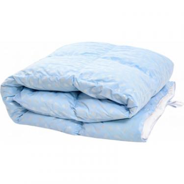 Одеяло MirSon пуховое 1840 Bio-Blue 70% пух деми 200x220 см Фото