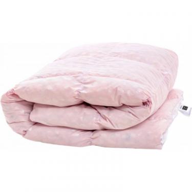 Одеяло MirSon пуховое 1844 Bio-Pink 50% пух деми 110x140 см Фото