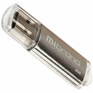 USB флеш накопитель Mibrand 8GB Cougar Silver USB 2.0 Фото