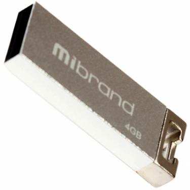 USB флеш накопитель Mibrand 4GB Сhameleon Silver USB 2.0 Фото