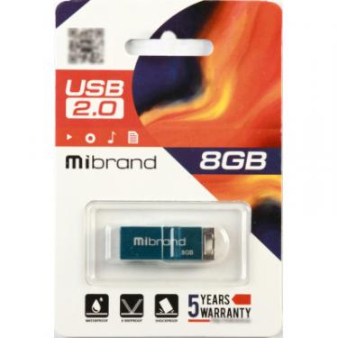 USB флеш накопитель Mibrand 8GB Сhameleon Light Blue USB 2.0 Фото 1