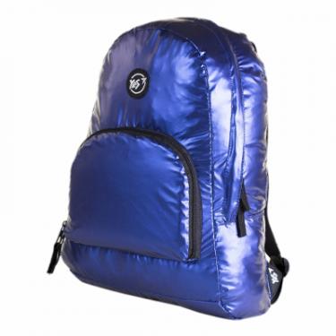 Рюкзак школьный Yes DY-15 Ultra light синий металик Фото