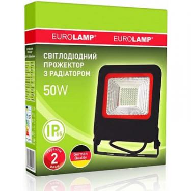Прожектор EUROELECTRIC c радиатором LED-FL-50(black) Фото 1