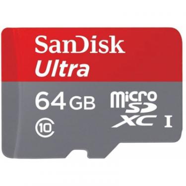 Карта памяти SanDisk 64GB microSDHC class 10 UHS-I A1 Ultra Фото