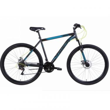 Велосипед Discovery 29" RIDER AM DD рама-21" 2021 Black/Blue Фото