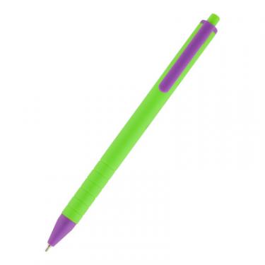 Ручка масляная Axent Reporter Color автоматическая Синяя 0.7 мм Фото 4
