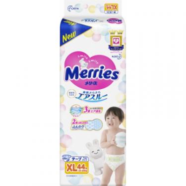 Подгузники Merries для дітей XL 12-20 кг 44 шт Фото