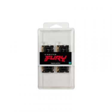Модуль памяти для ноутбука Kingston Fury (ex.HyperX) SoDIMM DDR4 16GB (2x8GB) 2666 MHz Fury Impact Фото 2