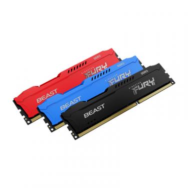 Модуль памяти для компьютера Kingston Fury (ex.HyperX) DDR3 8GB 1600 MHz Fury Beast Red Фото 6