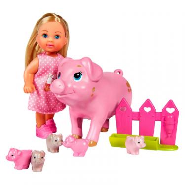 Кукла Simba Эви Беременная свинка с поросятами Фото