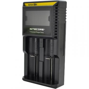 Зарядное устройство для аккумуляторов Nitecore Digicharger D2 (2 channels, LCD дисп.,Li-ion, Ni-M Фото 1