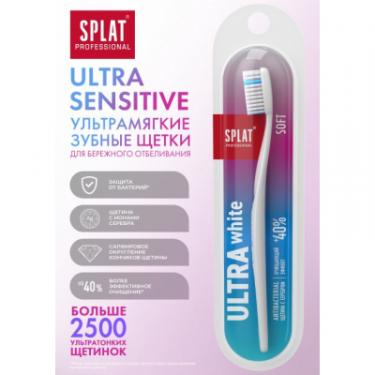 Зубная щетка Splat Professional Ultra White Soft Голубая щетина Фото 2
