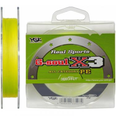 Шнур YGK G-Soul X3 100m Yellow 1.5/0.205mm 25lb Фото