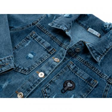 Пиджак Toontoy джинсовый с потертостями Фото 2