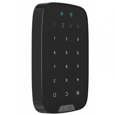 Клавиатура к охранной системе Ajax KeyPad Plus чорна Фото 1