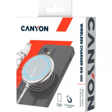 Зарядное устройство Canyon WS-100 Wireless charger Фото 4