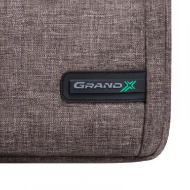 Сумка для ноутбука Grand-X 14-15'' SB-149 soft pocket Brown Фото 6