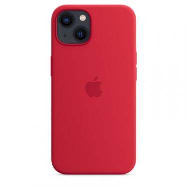 Чехол для мобильного телефона Apple iPhone 13 Silicone Case with MagSafe (PRODUCT)RED Фото 1