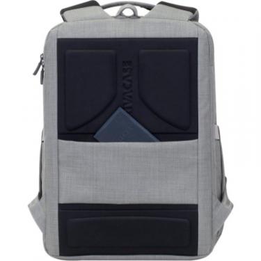 Рюкзак для ноутбука RivaCase 15.6" 8363 Biscayne, Grey Фото 5