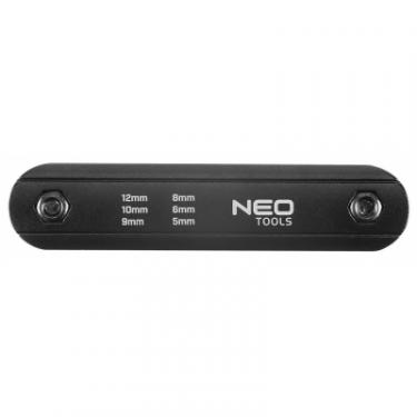 Набор инструментов Neo Tools ключів торцевих 5, 6, 8, 9, 10, 12 мм Фото 1
