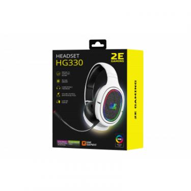 Наушники 2E HG330 RGB USB 7.1 White Фото 1