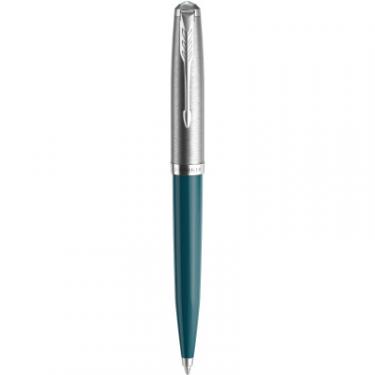 Ручка шариковая Parker PARKER 51 Teal Blue CT BP Фото