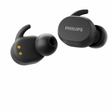 Наушники Philips TAT3216 True Wireless IPX5 Touch control Mic Black Фото 3