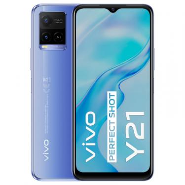 Мобильный телефон Vivo Y21 4/64GB Metallic Blue Фото 6