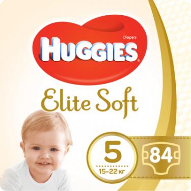 Подгузник Huggies Elite Soft 5 (12-22 кг) Giga 84 Фото