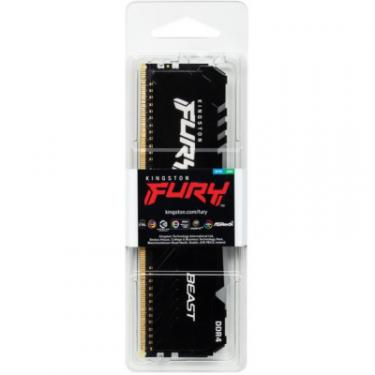 Модуль памяти для компьютера Kingston Fury (ex.HyperX) DDR4 16GB 3200 MHz Beast RGB Фото 9