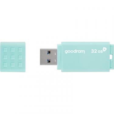 USB флеш накопитель Goodram 32GB UME3 Care Green USB 3.2 Фото 1