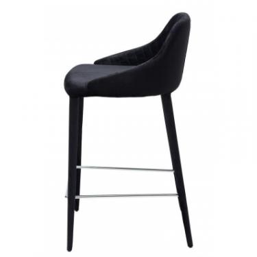 Кухонный стул Concepto Elizabeth напівбарний чорний Фото 1