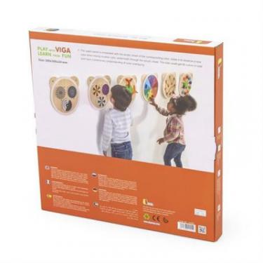 Развивающая игрушка Viga Toys Бізіборд Простий рахунок Фото 2