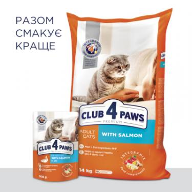Сухой корм для кошек Club 4 Paws Преміум. З лососем 14 кг Фото 7