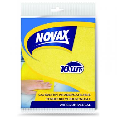 Салфетки для уборки Novax універсальні 10 шт. Фото