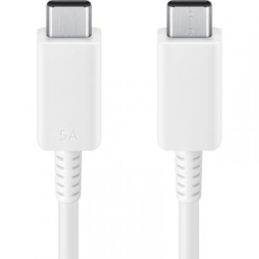 Дата кабель Samsung USB-C to USB-C 1.8m White 5A Фото 1