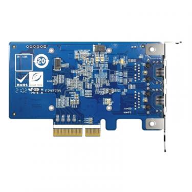 Сетевая карта QNap 2x10GbE PCIe Gen3 x4 X710 Фото 6