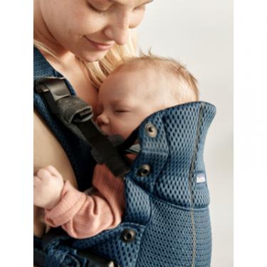 Рюкзак-переноска Baby Bjorn Carrier Harmony, Navy Blue 3D Mesh Фото 7
