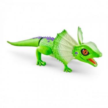 Интерактивная игрушка Pets & Robo Alive Зелена плащоносна ящірка Фото 1
