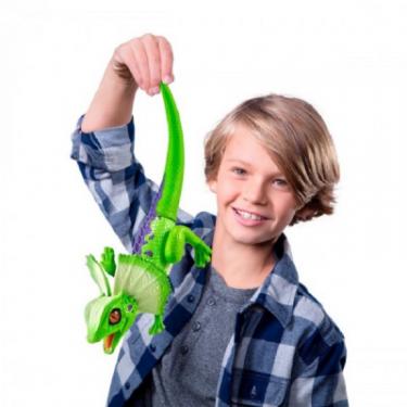 Интерактивная игрушка Pets & Robo Alive Зелена плащоносна ящірка Фото 3