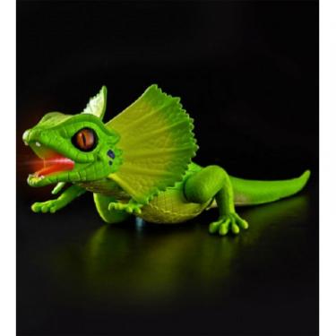 Интерактивная игрушка Pets & Robo Alive Зелена плащоносна ящірка Фото 4