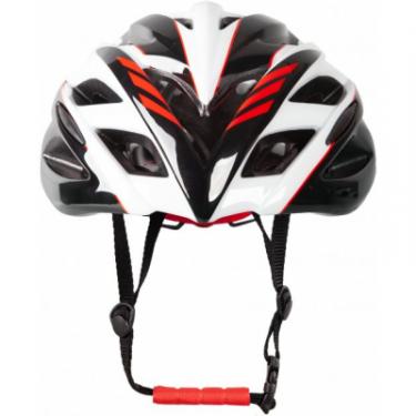 Шлем Trinx TT03 59-60 см Black-White-Red Фото 2