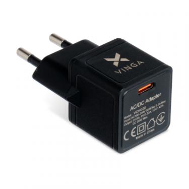 Зарядное устройство Vinga USB-C 20W PowerDelivery Wall Charger Фото