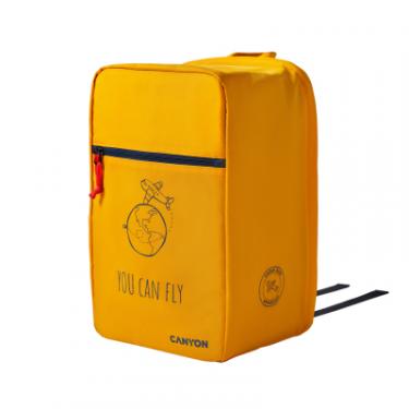 Рюкзак для ноутбука Canyon 15.6" CSZ03 Cabin size backpack, Yellow Фото 2