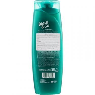 Шампунь Wash&Go для сухого волосся з екстрактом алое вера 400 мл Фото 1