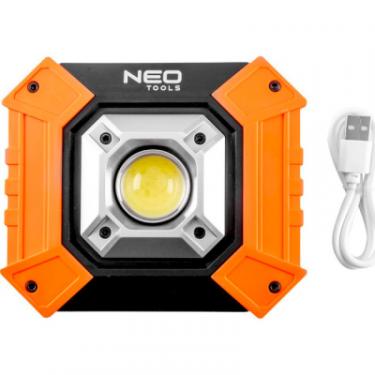 Прожектор Neo Tools 10 Вт, 750 люмен, функція PowerBank Фото 1
