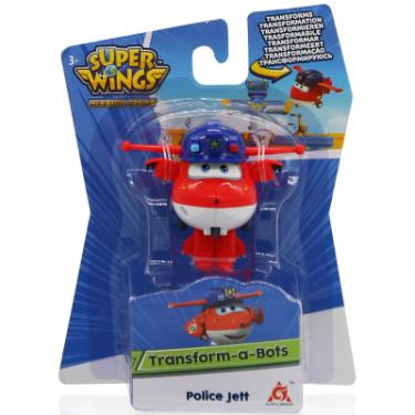 Трансформер Super Wings Transform-a-Bots Police Jett, Джетт поліцейський Фото 1