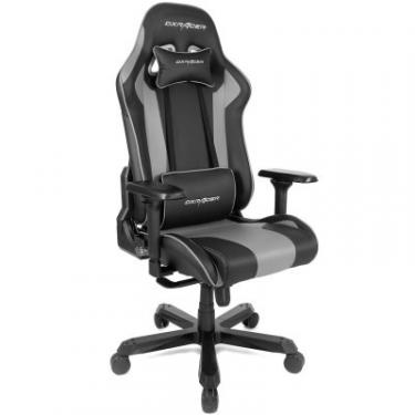 Кресло игровое DXRacer King Black-grey Фото
