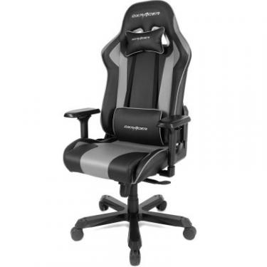 Кресло игровое DXRacer King Black-grey Фото 1