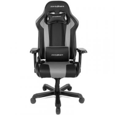 Кресло игровое DXRacer King Black-grey Фото 2